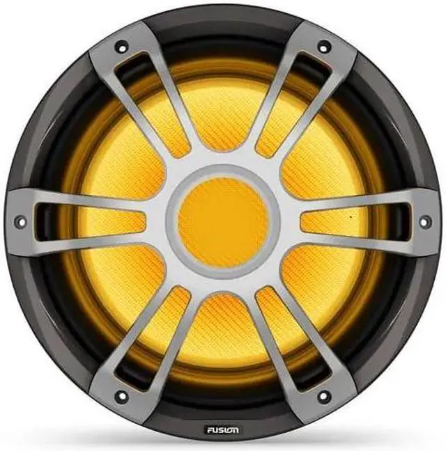 Alt view image 5 of 5 - Fusion SG-SL123SPG Signature Series 3i 12" 1400-watt CRGBW Sports Marine Subwoofer - Gray