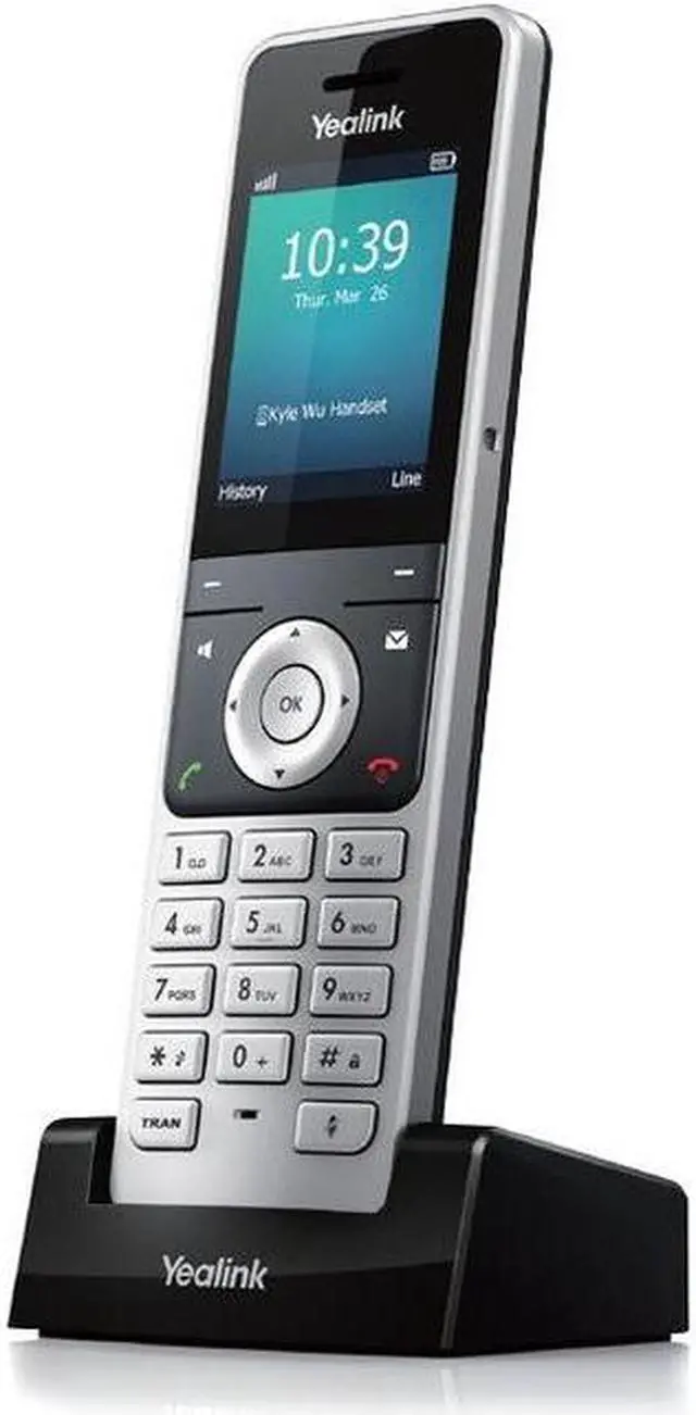 Alt view image 4 of 6 - Yealink Wireless DECT Handset W56H 1302002