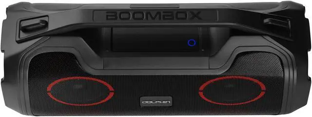 Alt view image 8 of 8 - Dolphin LX-80 Portable 2.0 CH Waterproof Bluetooth Speaker