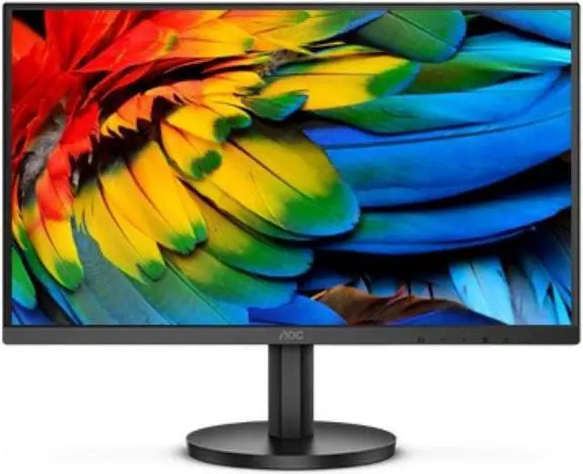 Alt view image 8 of 16 - AOC 22B3HM 22" Class Full HD LED Monitor - 16:9 - Black - 21.5" Viewable - Vertical Alignment (VA) - LED Backlight - 1920 x 1080 - 16.7 Million Colors - Adaptive Sync - 250 Nit - 4 ms - 75 H