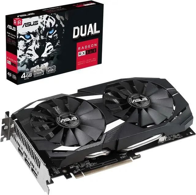 Alt view image 2 of 9 - Asus AMD Radeon RX 560 Graphic Card - 4 GB GDDR5 - 5120 x 2880 - 1.20 GHz Core - 128 bit Bus Width - PCI Express 3.0 - DisplayPort - 2 x DisplayPort - HDMI - VGA