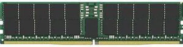 Alt view image 2 of 4 - Kingston 64GB DDR5 SDRAM Memory Module - For Compute Module, Server, Desktop PC - 64 GB - DDR5-4800/PC5-38400 DDR5 SDRAM - 4800 MHz - CL40 - 1.10 V - ECC - Registered - 288-pin -DIMM - KTH-PL548D4-64G