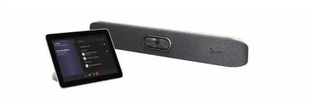 Alt view image 5 of 15 - HP Poly Studio X30 All-In-One Video Bar with TC8 Controller Kit | 83Z46AA#ABA