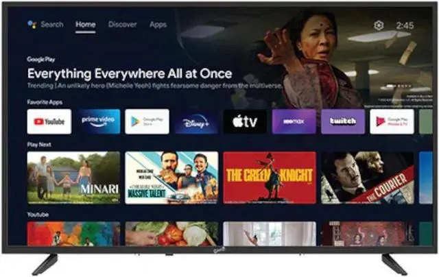 Alt view image 12 of 14 - Supersonic 43 Inch Google Smart LED TV SC-4350GTV
