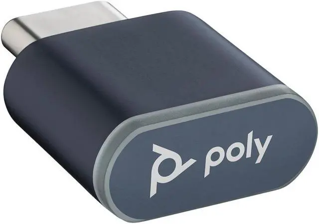 Alt view image 2 of 3 - HP Poly BT700 Bluetooth wireless audio transmitter for headset Model 786C5AA