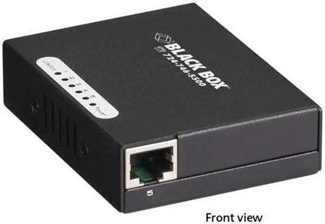 Alt view image 17 of 17 - Black Box USB-Powered 10/100 5-Port Switch