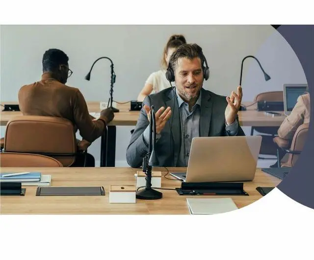 Alt view image 8 of 15 - Yealink 1308103 UH37 Mono Teams USB Headset with Microphone for PC Laptop Noise Cancelling , VoIP Skype MS Teams Online