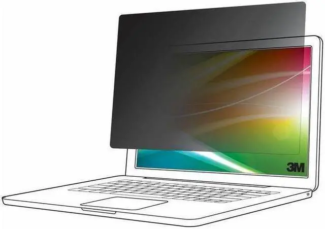 Alt view image 2 of 3 - 3M Bright Screen Privacy Filter for 15in Laptop 4:3 BP150C3B