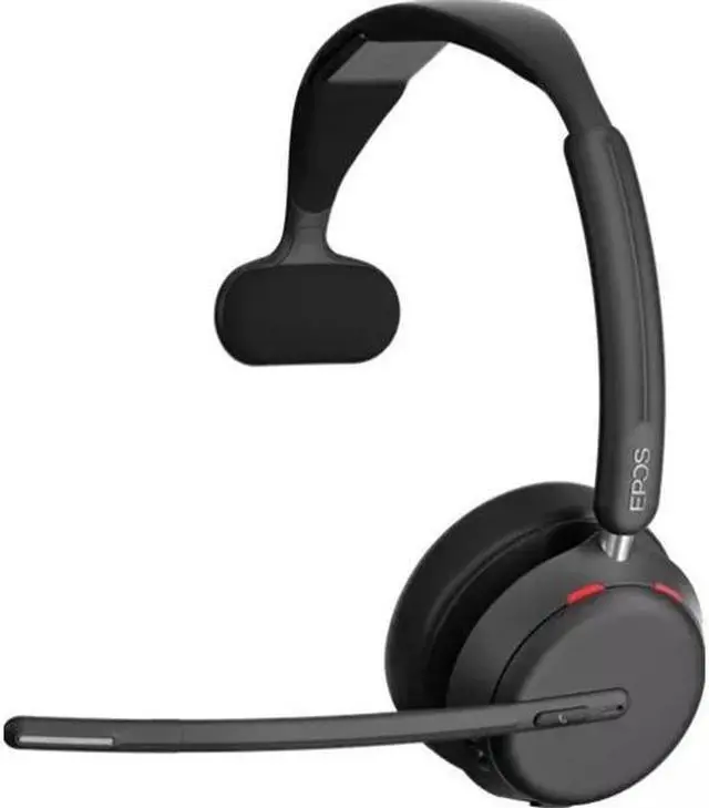 Alt view image 5 of 7 - EPOS IMPACT 1030T Headset - Mono - Wireless - Bluetooth - Over-the-head - Monaural - Circumaural - Noise Canceling