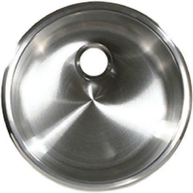 Alt view image 2 of 5 - SCANDVIK 10242 Cylindrical Sink; Mirror Finish; 11-5/8"