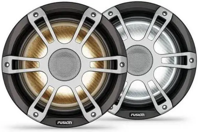 Alt view image 5 of 5 - Fusion SG-FL883SPG Signature Series 3i 8.8" 330-watt CRGBW Coaxial Sports Marine Speakers (Pair) - Gray