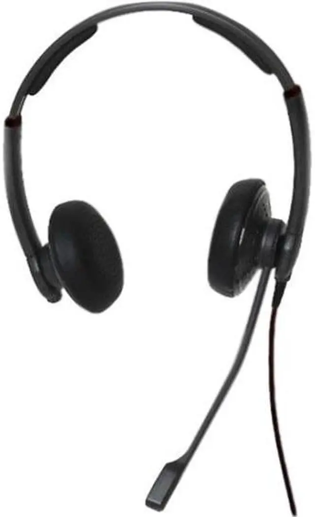Alt view image 2 of 2 - DataLocker AlphaTalk Headset - Stereo - Mini-phone (3.5mm) - Wired - 32 Ohm - 20 Hz - 20 kHz - Over-the-head - Binaural - Supra-aural - 7.80 ft Cable - Noise Cancelling Microphone - Black - TAA Compli