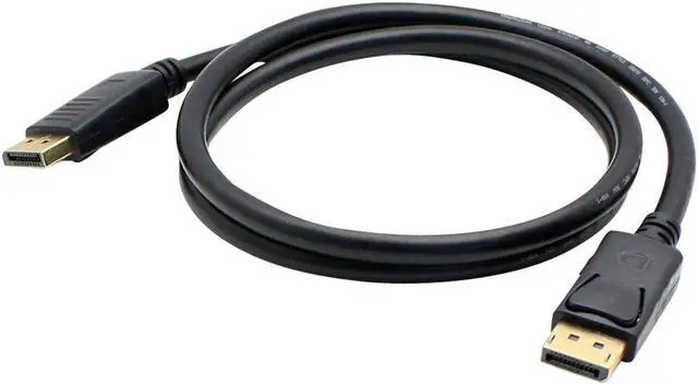 Alt view image 2 of 2 - AddOn 6ft 4K UHD DisplayPort Cable Black DISPLAYPORT14MM6F