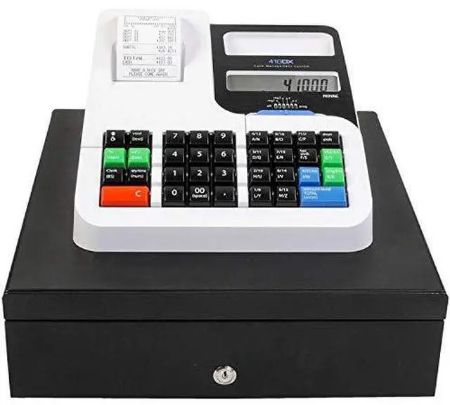 Alt view image 3 of 3 - Royal 410DX Cash Register System