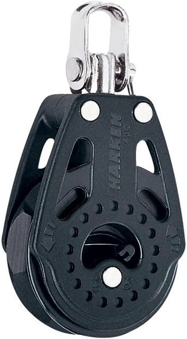 Alt view image 2 of 3 - Harken 40mm Carbo Single Ratchet Block w/Swivel