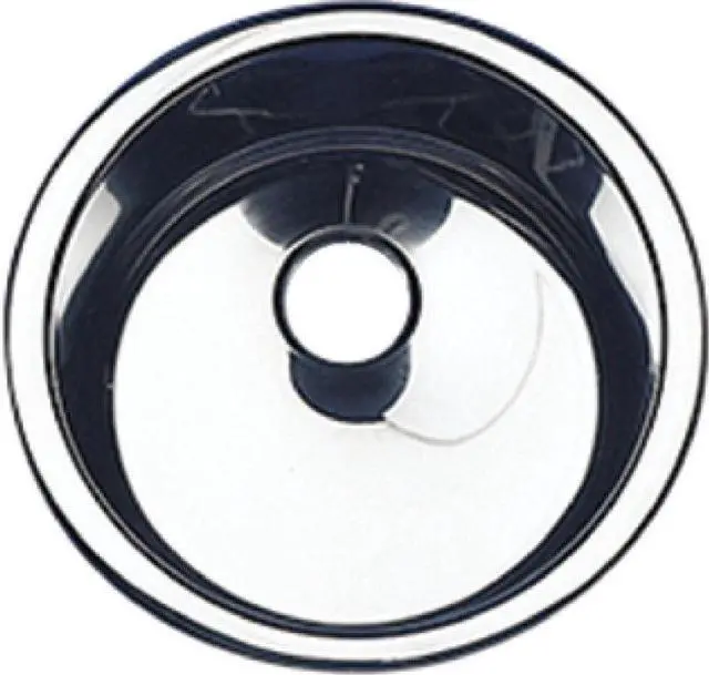 Alt view image 2 of 3 - Scandvik 11.5" x 7" Cylindrical Sink - Mirror Finish