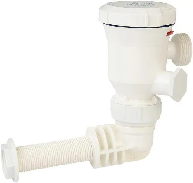 Alt view image 2 of 3 - Attwood Tsunami Mk2 T800 Aerator - 12V - 90-Degree Inlet