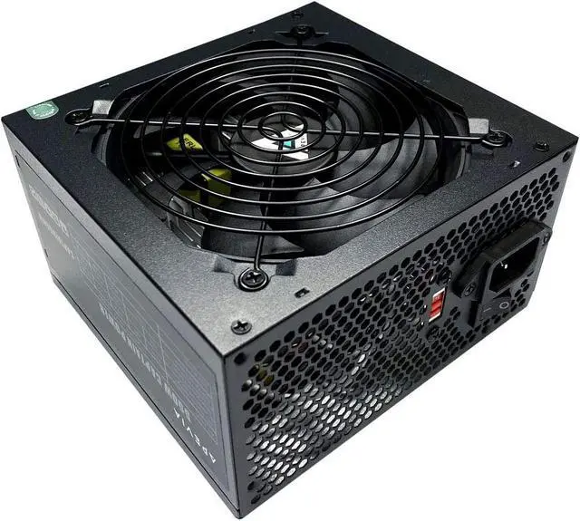 Alt view image 3 of 4 - apevia captain550 atx power supply with all black cables