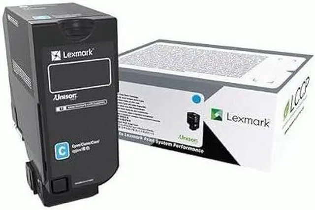 Alt view image 2 of 3 - Lexmark Original Laser Toner Cartridge Cyan Pack 71C0H20
