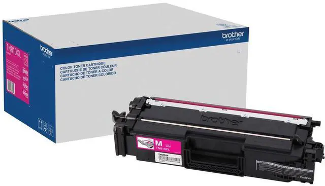 Alt view image 4 of 11 - Brother TN810XLM High-Yield Toner 9000 Page-Yield Magenta