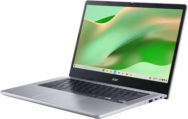 Main image of acer Chromebook 314 CB314-4HT CB314-4HT-38SL 14" Touchscreen Chromebook - Full HD - 1920 x 1080 - Intel Core i3 i3-N305 Octa-core (8 Core) 1.80 GHz - 8 GB Total RAM - 128 GB SSD - Silver