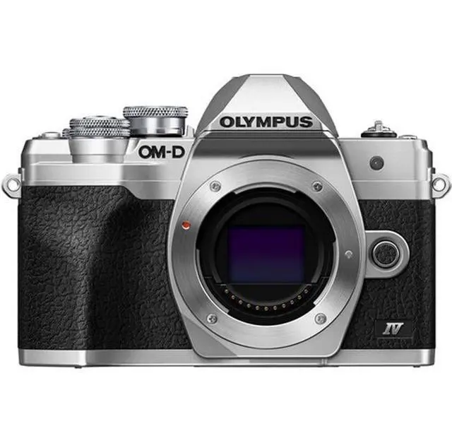Alt view image 2 of 10 - OM System OM-D E-M10 Mark IV 20.3 Megapixel Mirrorless Camera Body Only - Silver
