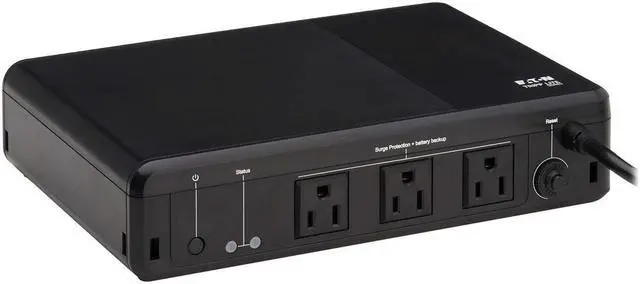 Main image of Tripp Lite 350VA 210W 120V Standby UPS 3 Outlets Surge + Battery Backup BC350R