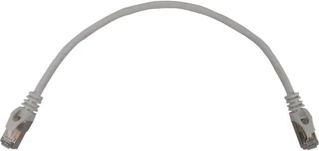 Alt view image 5 of 6 - Tripp Lite Cat6a 10G Snagless Shielded Slim STP Ethernet Cable (RJ45 M/M), PoE, White, 1 ft. (0.3 m) - 1 ft Category 6a Network Cable for Network Device, Server, Switch, Router, Hub, Printer, Computer