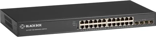 Alt view image 4 of 4 - 28 PORT ETHERNET MANAGED SWITCH
