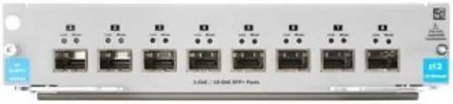 Alt view image 10 of 12 - HP 8 Ports 1G 10GbE SFP plus MACsec v3 zl2 Network Switches