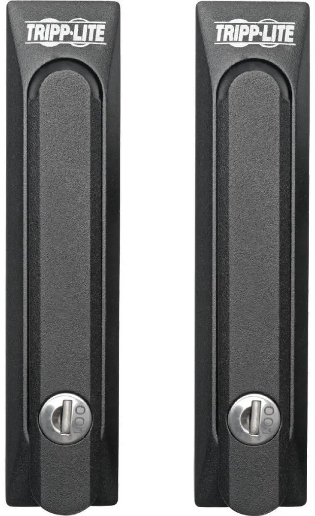 Alt view image 7 of 12 - Tripp Lite Replacement Lock for SmartRack Server Rack Cabinets - Front and Back Doors, 2 Keys, Version 1 (SRHANDLE1)