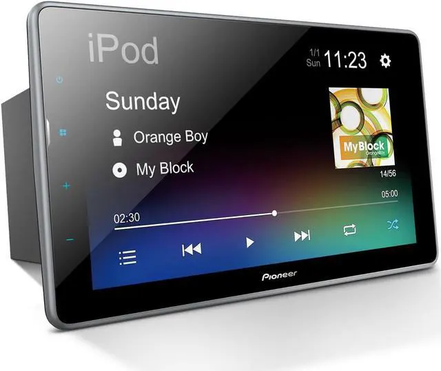 Alt view image 13 of 14 - Pioneer DMH-T450EX 9 Capacitive Touchscreen Digital Media Receiver