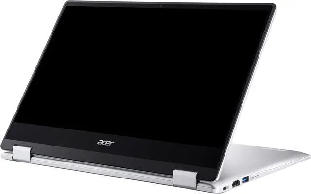 Alt view image 2 of 4 - Acer Chromebook Spin 314 CP314-1HN  14" Touchscreen 2 in 1 Chromebook - Full HD  1920 x 1080  Intel Pentium Silver N6000 Quad-core (4 Core) 1.10 GHz  8 GB Total RAM  128 GB Flash Memory  Silver