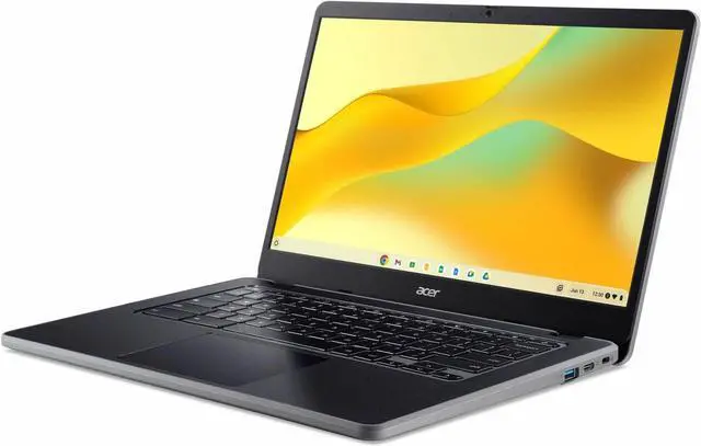 Alt view image 3 of 3 - Acer Chromebook 314 C936T-P0TV 14" Touchscreen Chromebook - Full HD - 1920 x 1080 - Intel N200 Quad-core (4 Core) 1 GHz - 8 GB Total RAM - 128 GB SSD - Black
