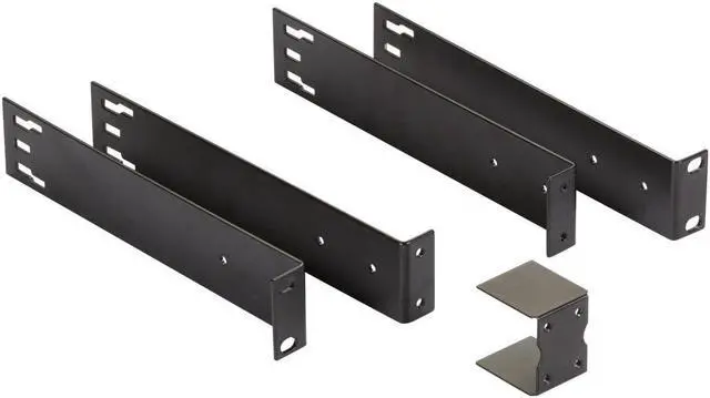 Alt view image 5 of 5 - Black Box Rack Mount For Kvm Extender Kvm Switch - Black - Taa Compliant