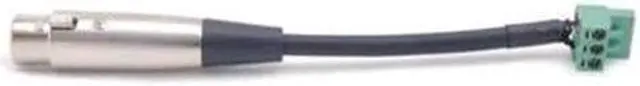 Alt view image 9 of 10 - Hosa Technology 6" Low-Voltage XLR3F to PHX3F Adapter #PHX-206F BULK