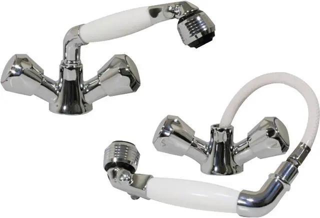 Alt view image 2 of 2 - Scandvik Combo Shower Sprayer - White