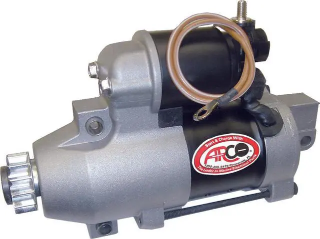 Alt view image 2 of 3 - ARCO Marine Premium Replacement Outboard Starter f/Yamaha 200-225HP - 13 Tooth