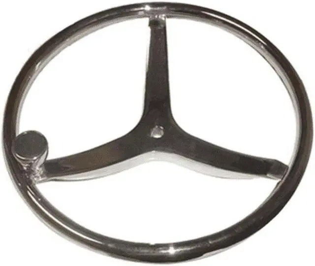 Alt view image 2 of 2 - Uflex - V46 - 13.5" Stainless Steel Steering Wheel w/Speed Knob