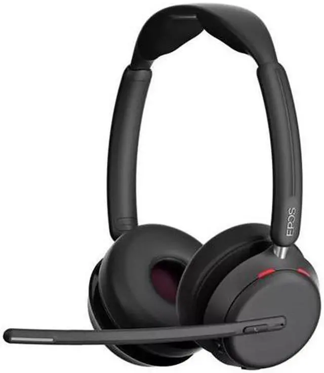Alt view image 4 of 5 - EPOS IMPACT 1060 Headset - Stereo - USB Type C - Wired/Wireless - Bluetooth - On-ear - Binaural - Ear-cup - 3.94 ft Cable - 1001134