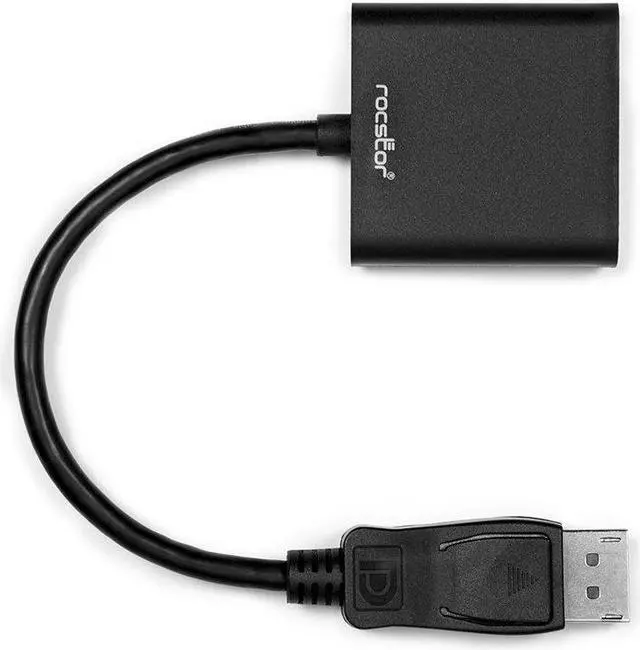 Alt view image 8 of 8 - Rocstor Y10A101-B1 Rocstor DisplayPort (male) to HDMI (female) Adapter Converter - 1 Pack - 1 x DisplayPort Male Digital Audio/Video - 1 x HDMI Female Digital Audio/Video - 1920 x 1200 Supported -