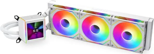 Alt view image 3 of 4 - Lian Li Galahad II LCD SL-INF - Processor liquid cooling system - top mountable, front mountable, side mountable - Radiator Size: 360 mm - (for: AM4, LGA1200, LGA1700, AM5, LGA115x Socket)