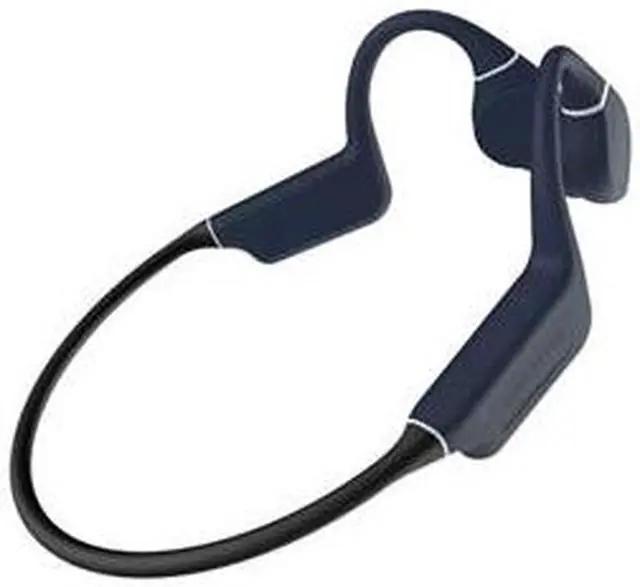 Alt view image 2 of 4 - Creative Outlier Free Pro+ Wireless Waterproof Bone Conduction Headphones with Adjustable Transducers, Built-in 8 GB MP3, Multipoint connectivity, Up to 10 Hours of Battery Life, Mic (Blue & Black)