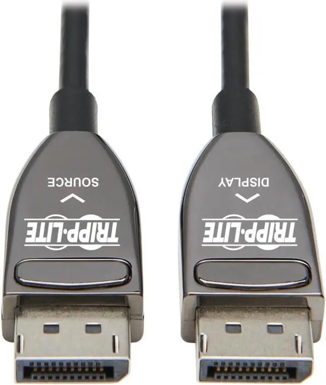 Alt view image 5 of 6 - Tripp Lite DisplayPort Fiber Active Optical Cable AOC 8K 60Hz CL3 M/M 15M (P580F3-15M-8K6)