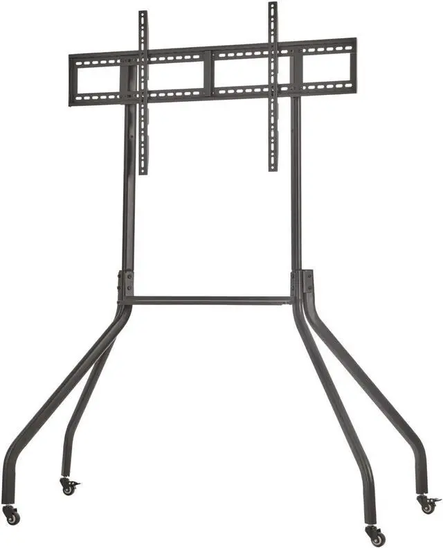 Alt view image 8 of 9 - Tripp Lite Mobile Rolling TV Cart for Television Displays, Wide Legs for Extra Stability, Locking Casters, Height Adjustable, Durable Metal Frame, 5-Year Warranty (DMCWL Series)