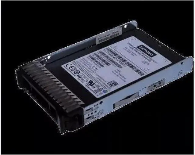 Alt view image 4 of 5 - Lenovo 1.92 TB Solid State Drive - 2.5" Internal - SAS (12Gb/s SAS) - 3.5" Carrier - Storage System Device Supported - 1 DWPD - Hot Swappable