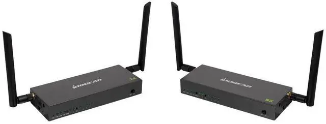 Alt view image 3 of 7 - IOGEAR Long Range Wireless 4k@60 Switch.Splitter Receiver for GWLRSSKIT4K Kit
