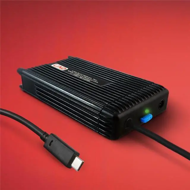 Alt view image 3 of 4 - LIND 100W USBC DC POWER ADAPTER, 12-32VIN, CIG PLUG, STRAIGHT USBC