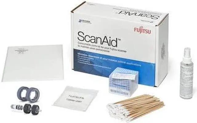 Alt view image 4 of 4 - Fujitsu ScanAid Cleaning Kit - For Scanner