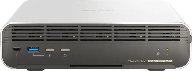 Alt view image 2 of 7 - QNAP 5-BAY ALL-FLASH NASBOOK INTEL CORE I5-1340PE 12C 4P+8E /16T